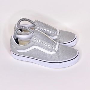 New Vans Old School Silver